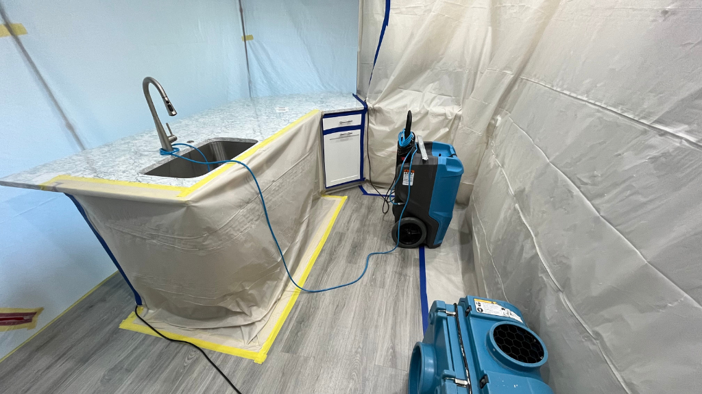 United Water Restoration Group of Daytona Beach drying out emergency water damage