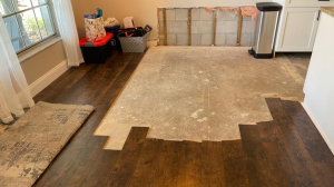 floor water damage