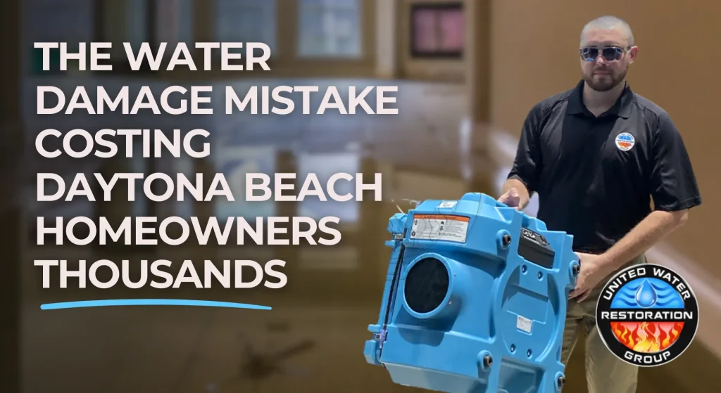 The Water Damage Mistake Costing Daytona Beach Homeowners Thousands