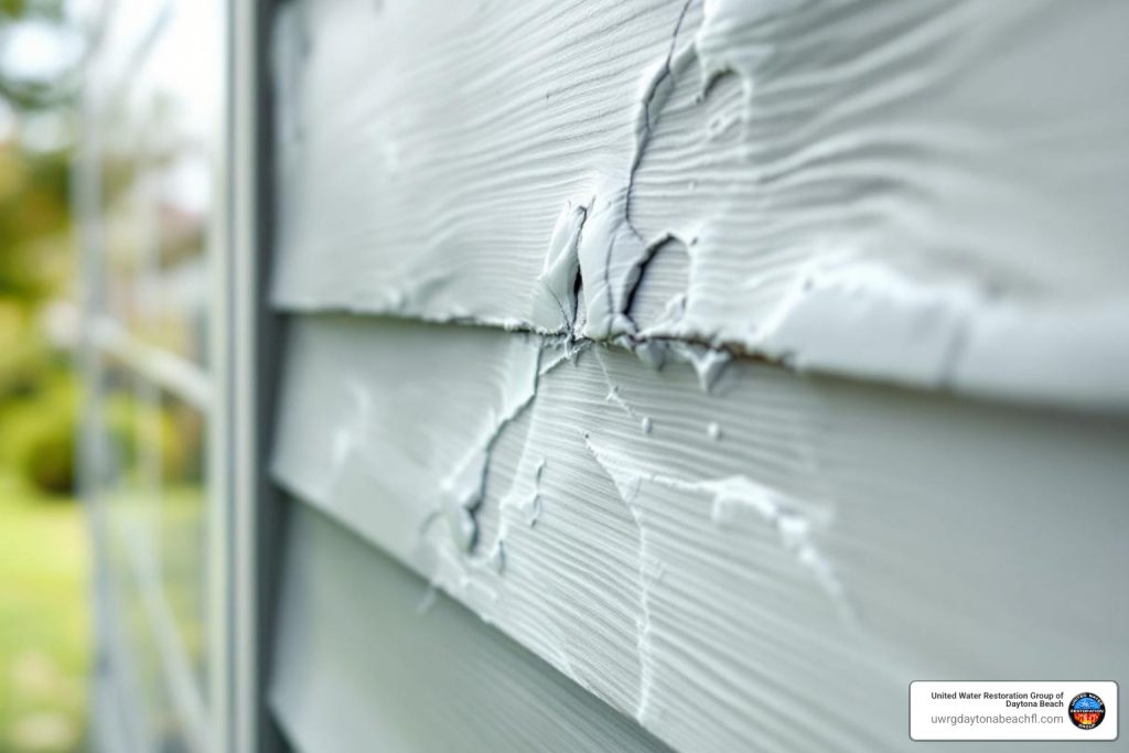 hail damaged siding
