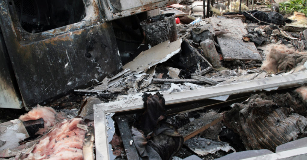 Professional Fire Damage Cleanup