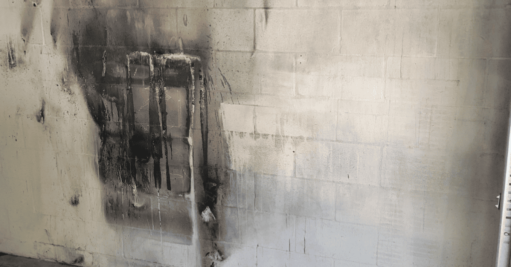 Fire and smoke damage