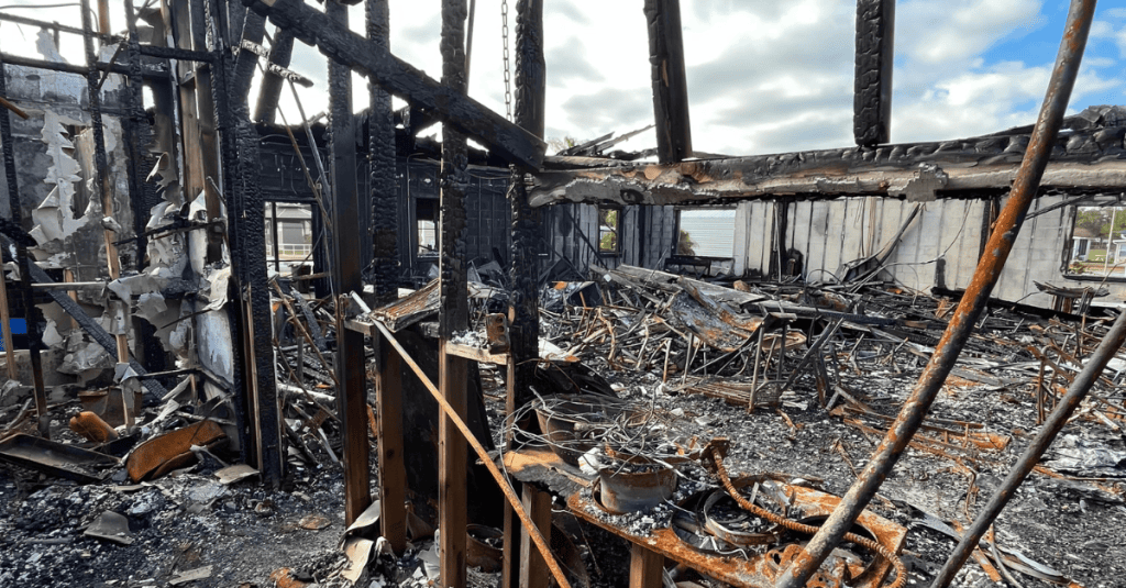 Commercial Fire Damage Cleanup